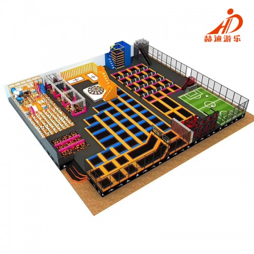 蹦床厂家 儿童蹦床乐园设备 室内网红蹦床馆 大型蹦床公园