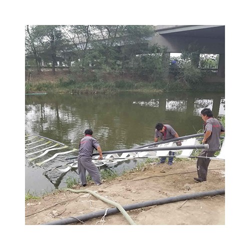 天津市静海区远东排渠河道生忘治理项目建设