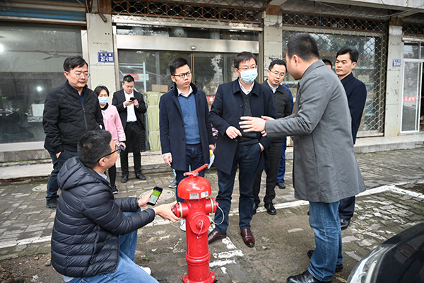 长沙市政府领导考察并肯定【智缤科技全城覆盖案例】