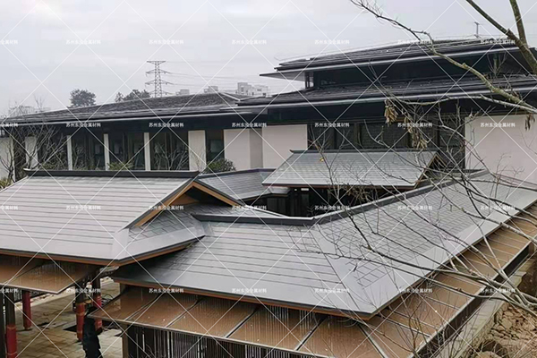 黄山景区矩形锁扣板金属屋面